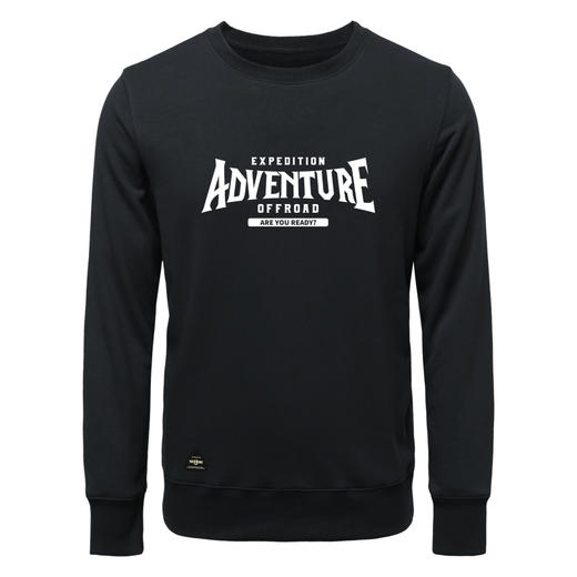 户外探险越野印花简约字母图案设计长袖圆领卫衣秋冬个性潮流打底衫 NMT-1723 商品图2