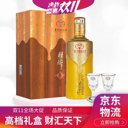 【推荐】茅台集团 财汇天下（金韵） 酱香型 53度 500ml 商品图0