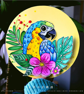 8-10岁《五彩斑斓的鹦鹉》【自动发货：下单后，点击手机短信中收到的链接，即可获取文件下载的链接；如有任何问题，可添加客服微信hm33268获得帮助】
