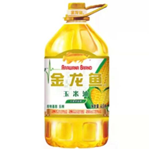 【59.9元/桶】金龙鱼非转基因玉米油4.5L（0102106） 商品图0