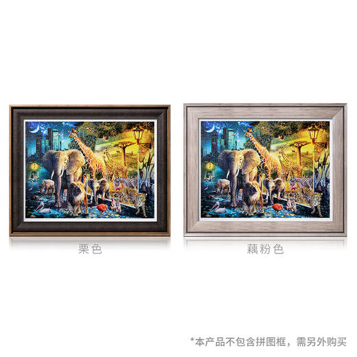 【折扣商品 不退不换】1200片 平面拼图 塑料拼图 H2402 Jan Patrik Krasny-奇幻动物之夜 商品图2