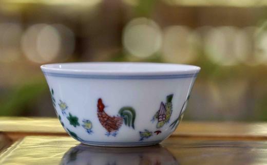 斗彩鸡缸杯 商品图0