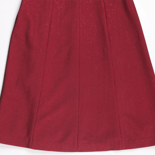 慕天姿整体流线型三层复合面料连衣裙17173 商品图2