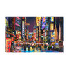 1000片 平面拼图 塑料拼图 H2552 张肖涵- 霓虹雨夜 商品缩略图0