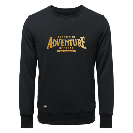 户外探险越野印花简约字母图案设计长袖圆领卫衣秋冬个性潮流打底衫 NMT-1723 商品图0