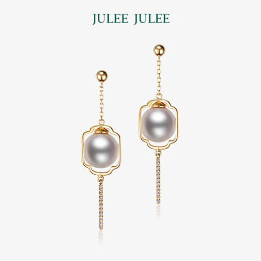 【长信】JULEE JULEE茱俪珠宝  18K金珍珠项链戒指耳环套装 商品图1