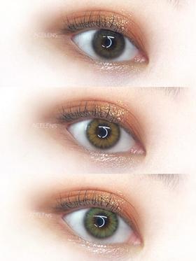 【小红书推荐款】acelens，斯班系列（灰/棕/绿），年抛/直径14.0/着色11.9，99/一副，158/两副，198/三副