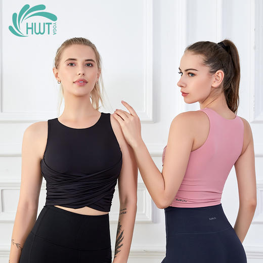 HaWaTa哈瓦塔瑜伽美腰背心修身健身背心夏季瑜伽服薄款 商品图6