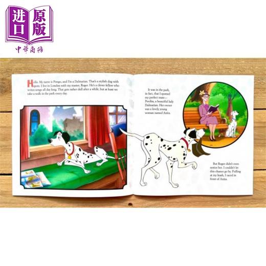 【中商原版】101 Dalmatians Read-Along Storybook and CD 独立阅读故事 迪士尼101斑点狗 配CD 儿童绘本有声书读物 英文原版 商品图2