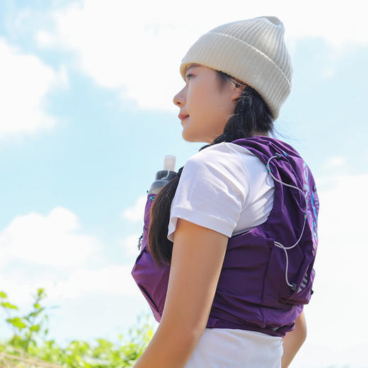 奥尼捷越野背包12L男女马拉松跑步水袋背包运动骑行背包马甲背包 商品图1