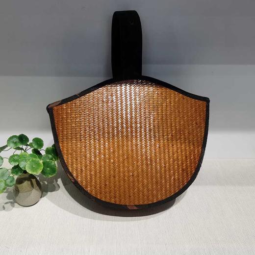 香云纱竹编仙鹤挽包 商品图2