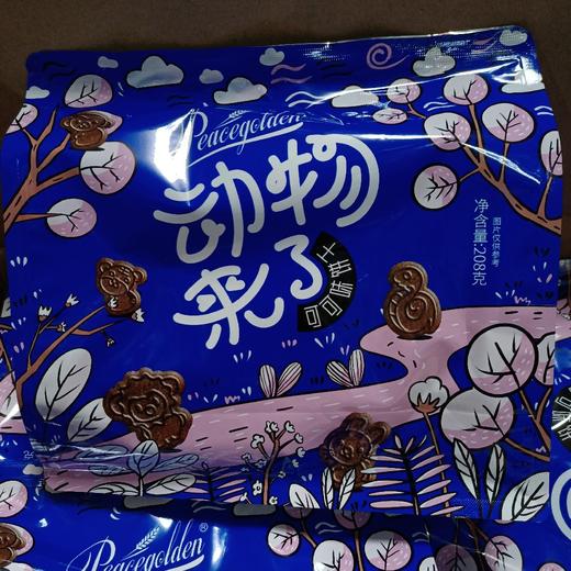 比斯戈顿可可味饼干208g 商品图0