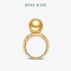 【繁简】JULEE JULEE茱俪珠宝 18K黄金金珠钻石戒指 商品缩略图0