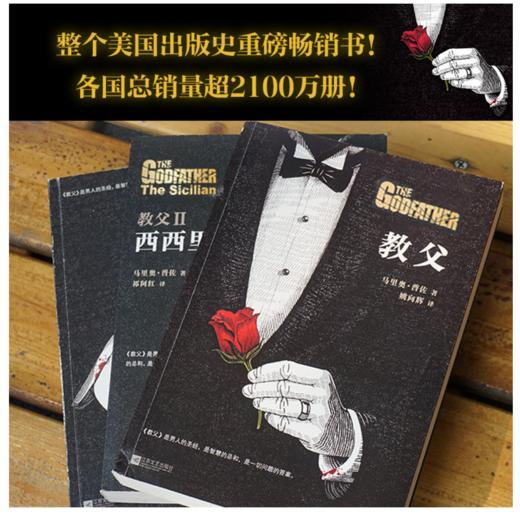 教父（9项奥斯卡电影《教父》原著！《教父》是男人的哲学，智慧的总和，一切问题的答案！） [The Godfather] 商品图3