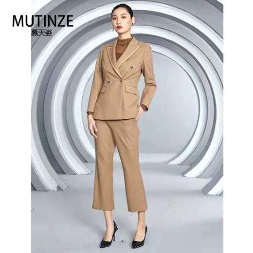 慕天姿枪驳领设计上衣10159 商品图0