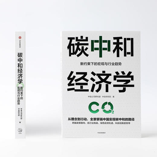 碳中和经济学 中金公司研究部 中金研究院 著 经济 解读中国实现碳达峰碳中和的有效路径与具体措施 中信正版 商品图2
