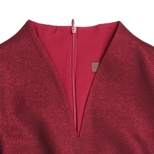 慕天姿三层复合流线型连衣裙17082 商品图4