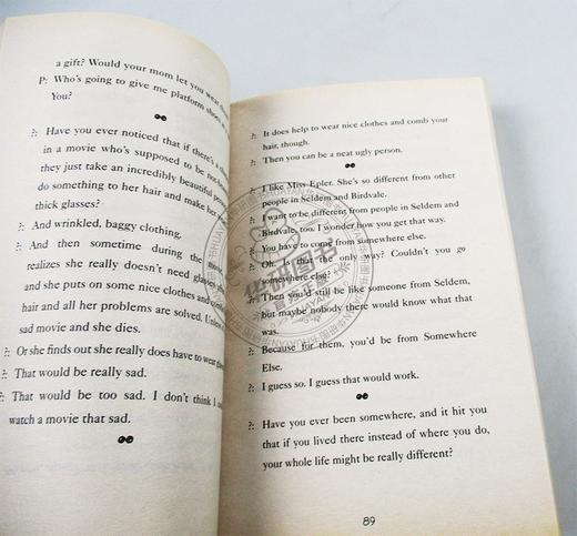 生命交叉点 英文原版书 Criss Cross 纽伯瑞金奖 儿童文学作品 英文版青少年成长小说 青春梦幻 学生课外阅读英语书正版 商品图1