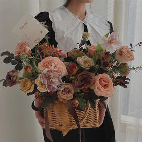 花艺 秋意浓 · 花篮