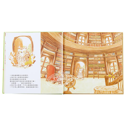 【中商原版】福泽由美子 森林图书馆 港台原版 台湾东方 精装童书绘本 青少年文学 图画书 生活教育 3-8岁 商品图5