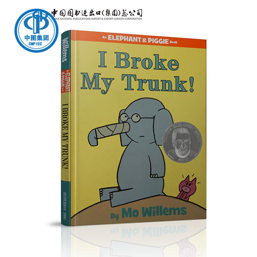 现货 英文进口An Elephant and Piggie Book: I Broke My Trun 美国进口 小猪小象系列 我的鼻子受伤了精装英语绘本 商品图0