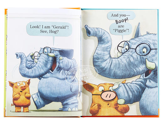 【中商原版】Elephant Piggie小猪小象爱阅读系列：哈罗德和猪假装是真的! Harold & Hog Pretend For Real! 英文原版 儿童绘本 商品图5