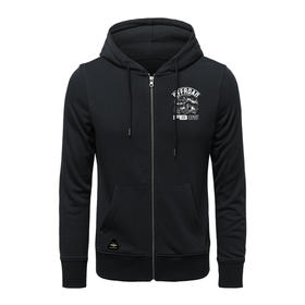 FBLIFE越野车印花图案潮人带帽拉链外套罗圈合体休闲衫 NMT-1722