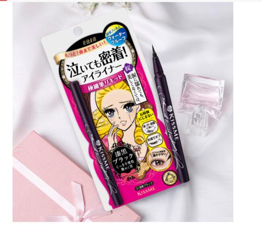 日本进口奇士美 持久柔滑液体眼线笔01 漆黑色(进口版) 商品图0