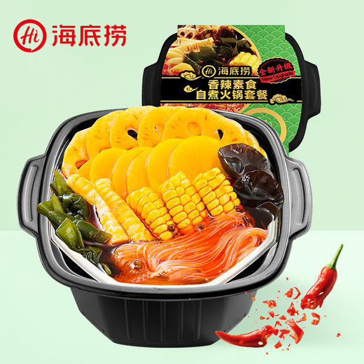 海底捞 自煮火锅香辣素食400g 商品图3
