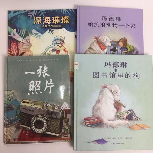 3-8岁 奇想国儿童社会参与/责任感绘本共4册： 深海璀璨+一张照片+玛德琳2本 商品图0