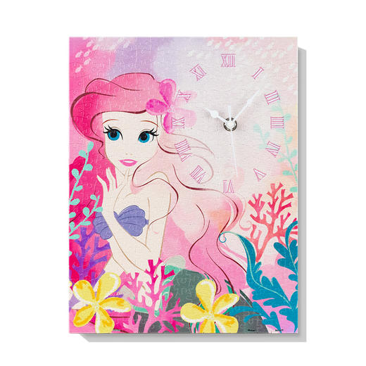 366片 无框时钟拼图 平面拼图 HK1020 小美人鱼系列 - 甜蜜梦幻 商品图1