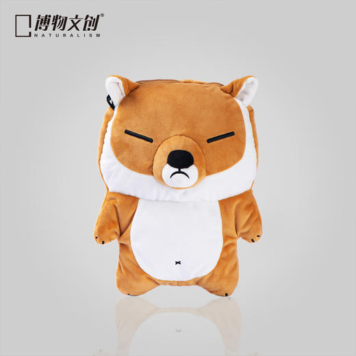 博物文创 藏狐毛绒背包 可爱系 藏狐表情 背包 萌物 生日礼物 商品图1