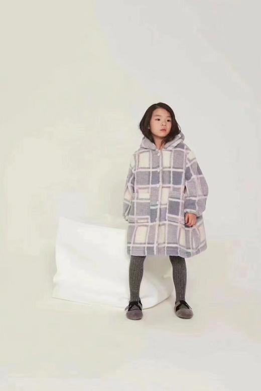 天空之城-qimoo女童羊羔毛外套 商品图0