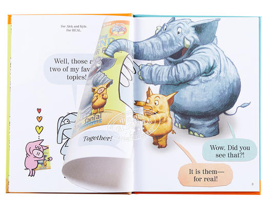 【中商原版】Elephant Piggie小猪小象爱阅读系列：哈罗德和猪假装是真的! Harold & Hog Pretend For Real! 英文原版 儿童绘本 商品图4