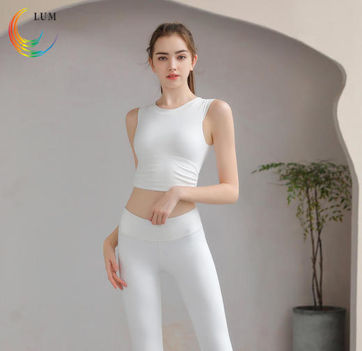 LUM39863露檬瑜伽运动背心双面磨毛面料（含胸垫） 商品图6