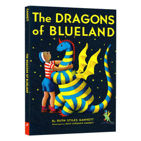 我爸爸的小飞龙3 英文原版 The Dragons of Blueland 纽伯瑞奖作者 儿童桥梁章节小说 中小学英语课外阅读书籍