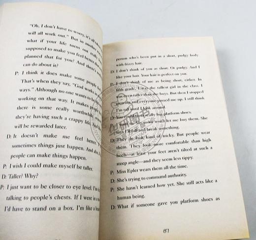 生命交叉点 英文原版书 Criss Cross 纽伯瑞金奖 儿童文学作品 英文版青少年成长小说 青春梦幻 学生课外阅读英语书正版 商品图2