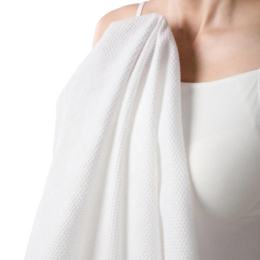 美丽雅一次性纯棉大号毛巾浴巾单独包装干湿两用 商品图2