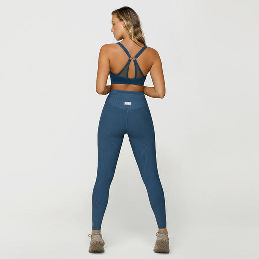 【清仓秒】澳洲Lorna Jane 高腰螺纹亲肤瑜伽紧身九分裤Pace 112117（清仓产品，收货7天内支持调货、不退款） 商品图5