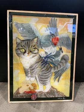 FallingCat『 原画树脂封层 』 狸花猫