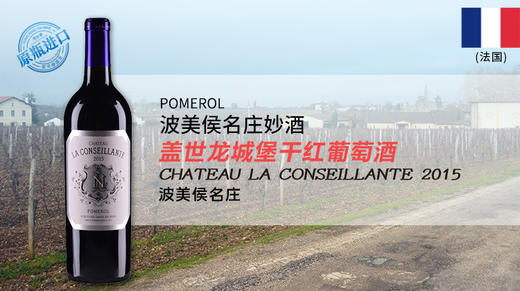 法国-盖世龙城堡干红葡萄酒2015年 商品图1