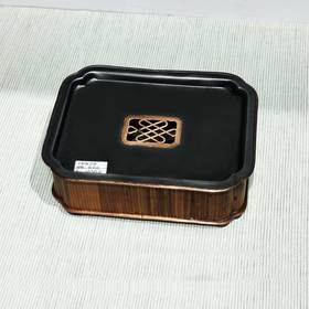 云妃长方形锡壶承