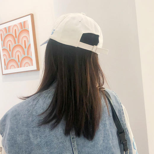 【时尚百搭男女棒球帽】潮流帽子女字母刺绣棒球帽韩版时尚百搭鸭舌帽学生情侣街头遮阳帽男潮 商品图3