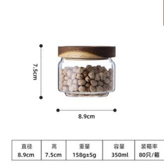 璃说蝶恋花思慕储物罐350ml 商品图0