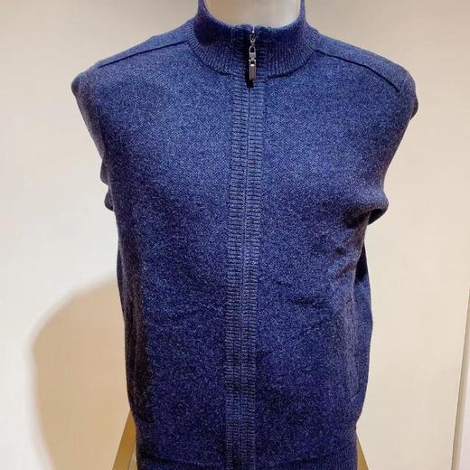 南3春竹羊毛服饰男拉链开衫51916 商品图0
