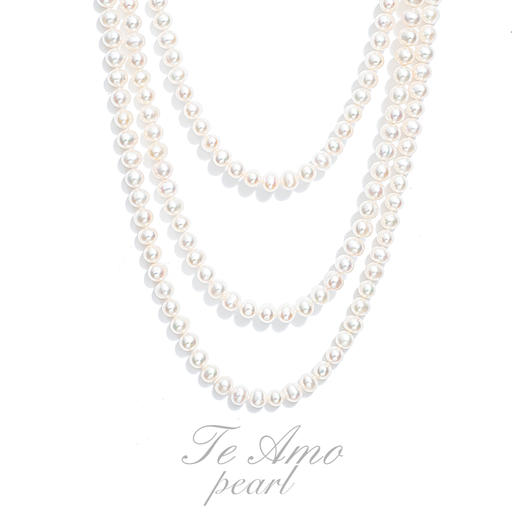 【玉洁 】 淡水珍珠长项链/经典作品 商品图0