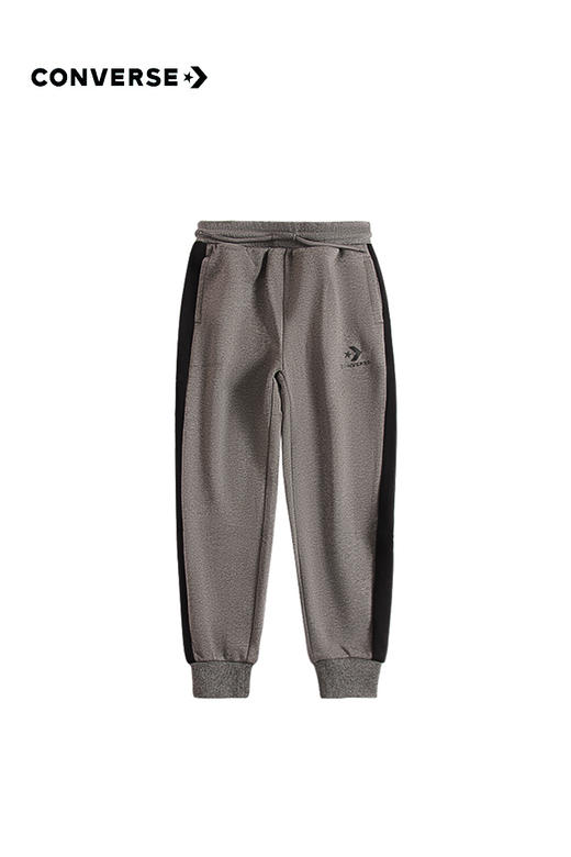 Converse/匡威男女儿童装冬新加厚绒休闲拼接运动长裤 CV2142079 商品图4