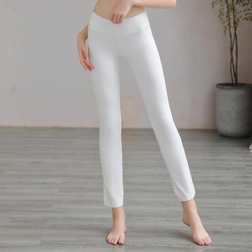 LUM99021露檬瑜伽新款瑜伽长裤直筒裤双面磨毛 商品图3