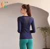 LUM39772露檬新款瑜伽长袖双面磨毛（含胸垫） 商品缩略图1