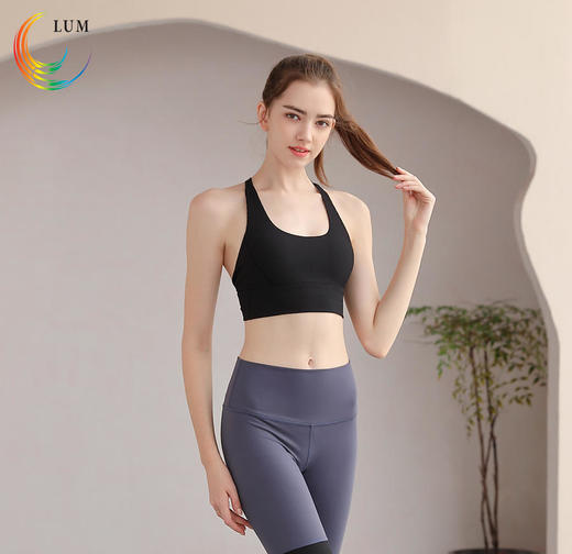 LUM19165露檬新款瑜伽背心运动BRA（含胸垫） 商品图4